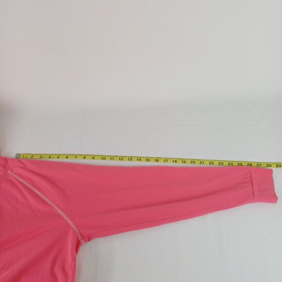 Quacker Factory Zipper Jacket Frog Embroidery Stones Hooded Pink Large A10239 - Picture 7 of 7